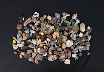 Group Of Tumbled Polished Stones