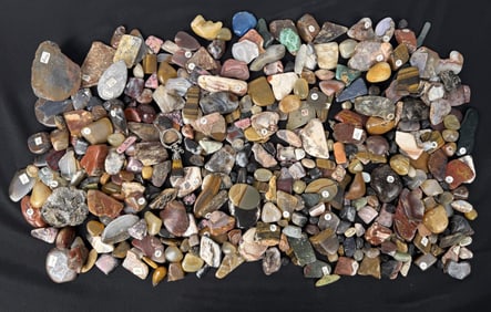 Group Of Tumbled Polished Stones