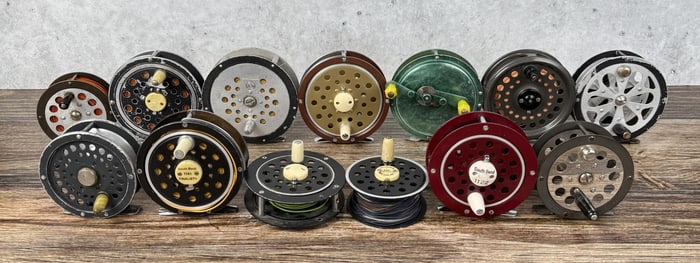 Collection Of Fly Fishing Reels