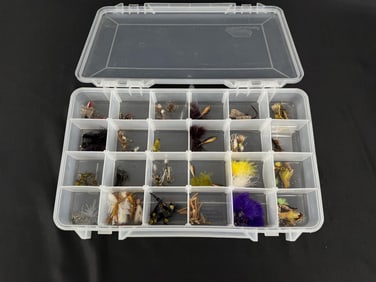 Group of Montana Trout Fishing Flies Streamers