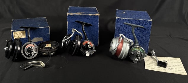 Collection of Ru-Sport Fishing Reels