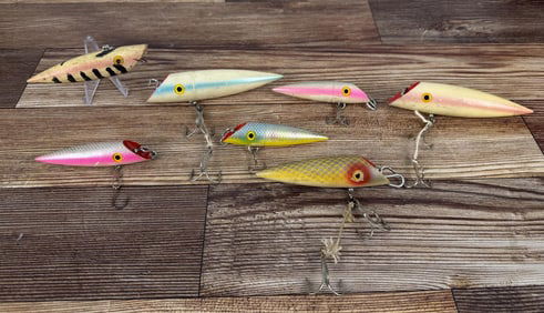 Collection of Lucky Louie Martin Fishing Lures