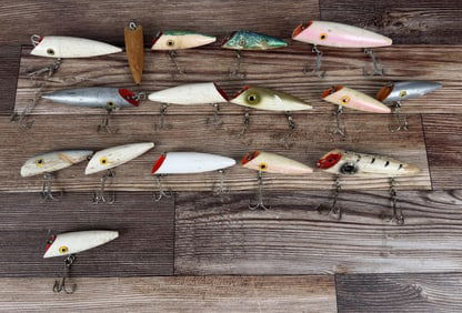 Collection of Lucky Louie Martin Fishing Lures