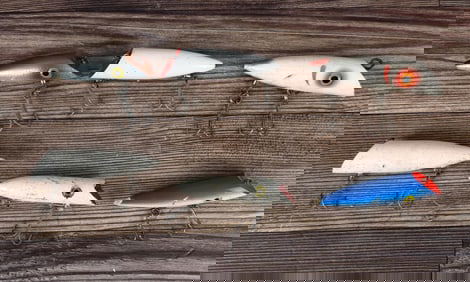 Collection of Lucky Louie Martin Fishing Lures