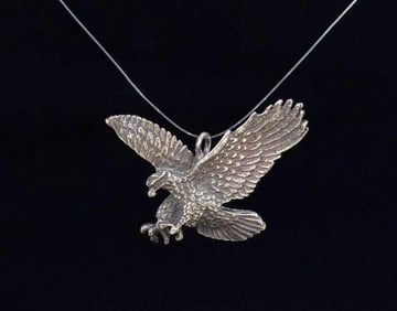 Sterling Silver Eagle Pendant