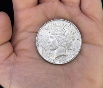 1922 P Silver Peace Dollar