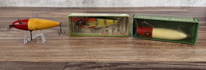 Creek Chub and Meadow Brook Fishing Lures