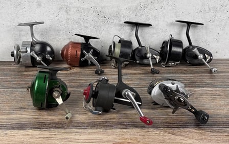 Collection of Fishing Reels