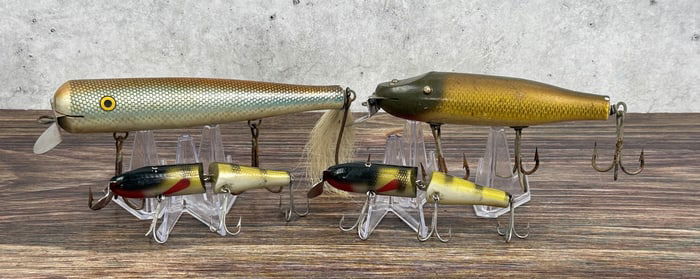 Wood Fishing Lures
