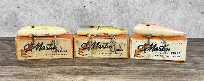 Collection of Martin Fishing Lures