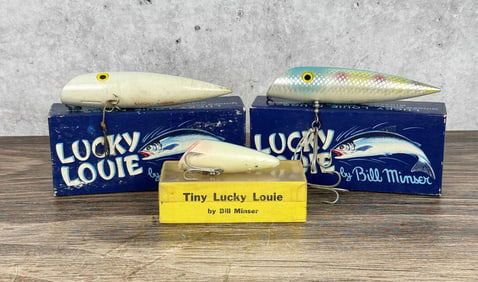 Lucky Louie Bill Minser Fishing Lures