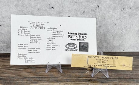 Pott Fly Company Missoula Montana Fishing Fly