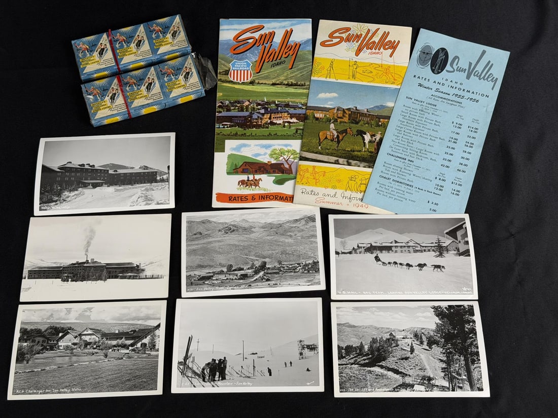 Collection Of Sun Valley Idaho Paper Ephemera: Nice grouping
