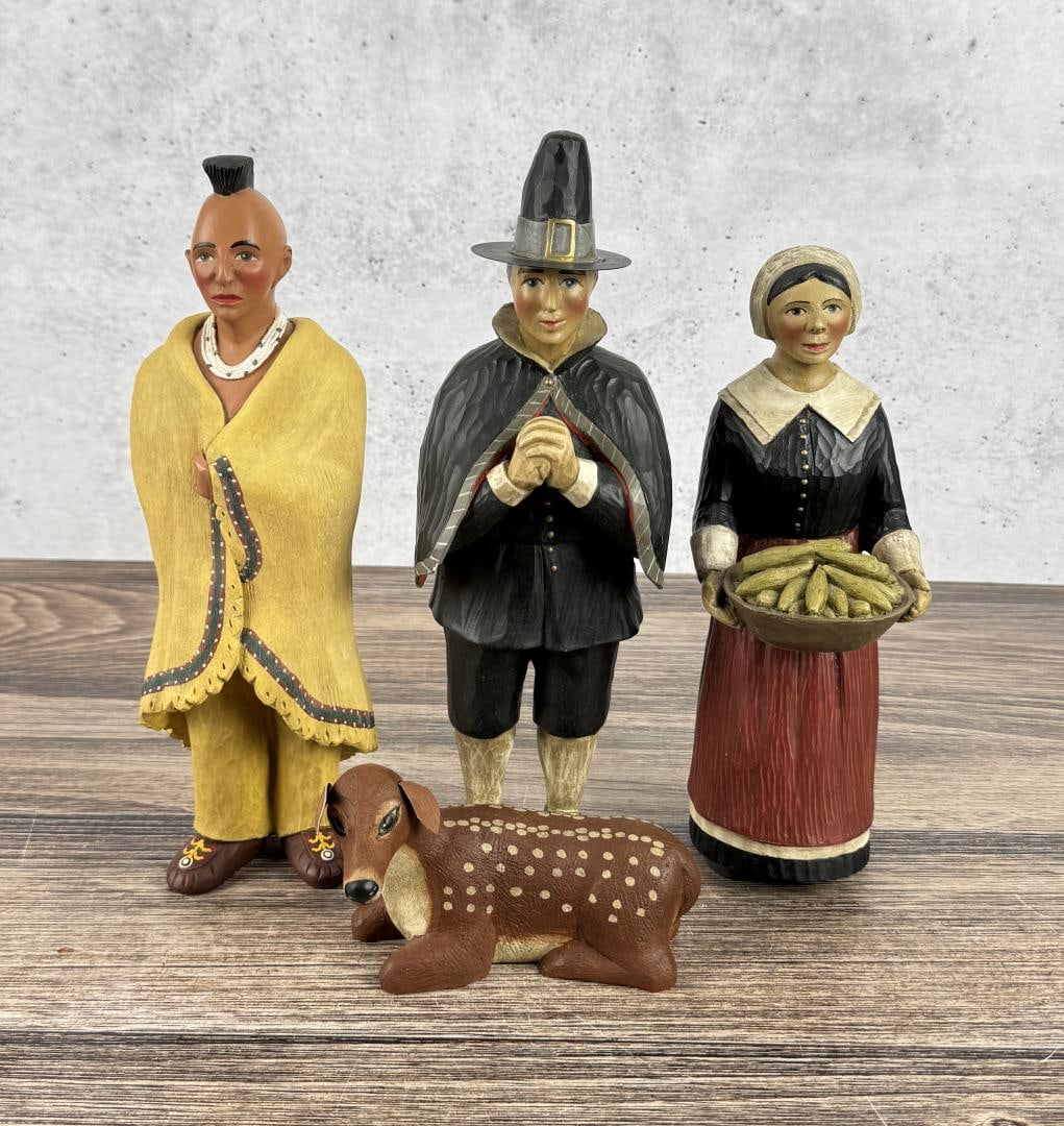 Leo Smith First Thanksgiving Pilgrims: Nice grouping.