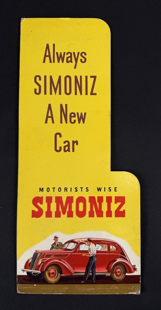 Always Simoniz a New Car Sign (1 of 3)