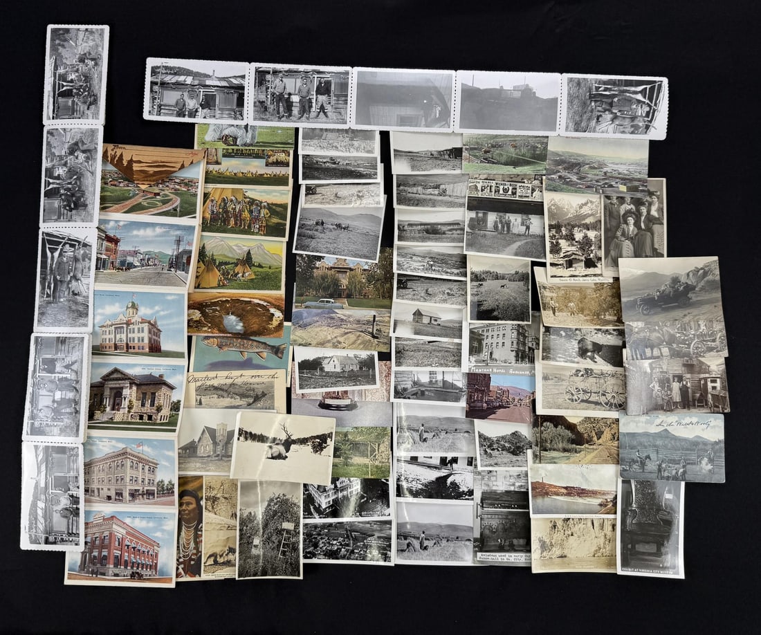 Collection of Antique RPPC Postcards: Nice grouping.