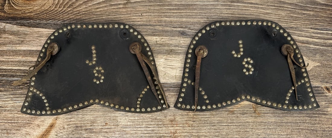 Fort Benton Montana Ranch Stirrup Covers: Branded JR Ranch of Fort Benton Montana.