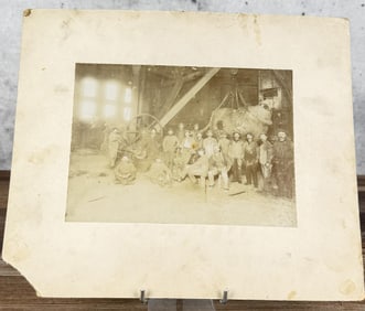 Parrot Smelter Butte Montana 1897 Cabinet Photo