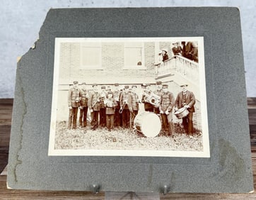 Virginia City Montana Band Cabinet Photo