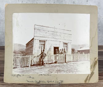 Star Bakery Nevada City Montana Cabinet Photo