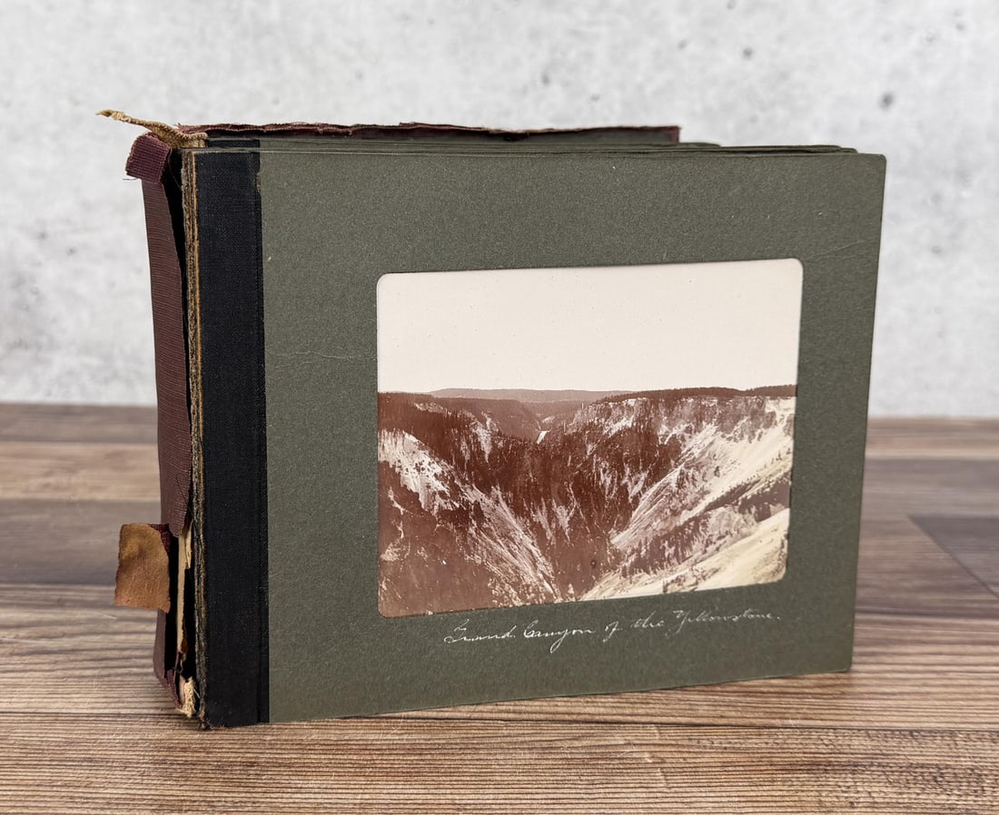 Yellowstone National Park Photo Album: 43 images total. Album is 5 1/2" by 7 1/2"