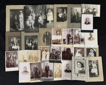 Collection of Antique Cabinet Photos
