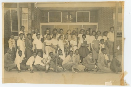 African American Black Segregated School Photo