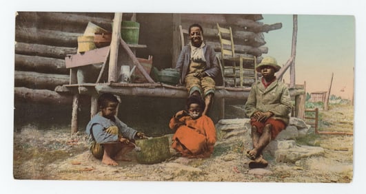 African American Black Americana Living Easy Print