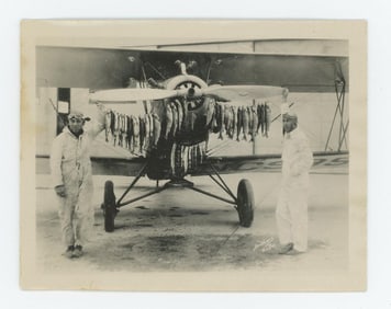 Butte Montana Pilots with Fish Photo