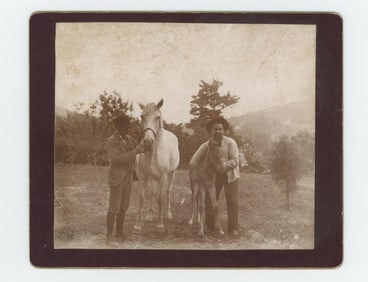 African American Racehorse Trainers Cabinet Photo