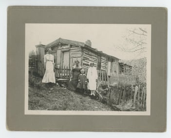 Virginia City Montana Log Cabin Photo
