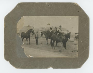 Ridge Montana Ghost Town Street Scene Photo