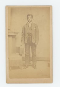 J.C. Goetchius African American CDV Photo