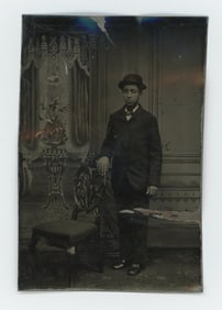 African American Black Man Tintype Photo