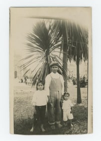 Cuban Family RPPC Postcard