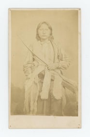 W.S. Soule Chief Big Tree Indian CDV Photo