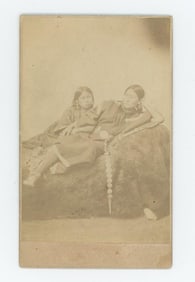 W.S. Soule Indian CDV Photo