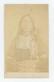 W.S. Soule Santana's Son Indian CDV Photo