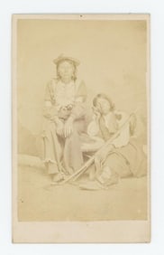 W.S. Soule Quanah Parker Indian CDV Photo