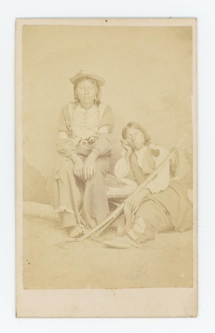 W.S. Soule Quanah Parker Indian CDV Photo (1 of 3)