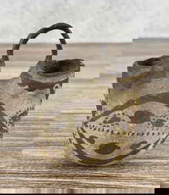 Isleta Pueblo Pottery Wedding Vase