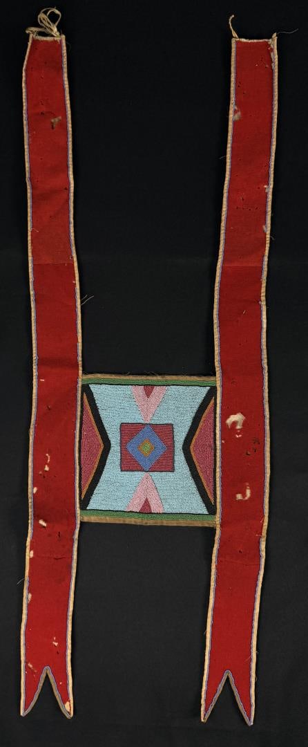 Crow Native American Indian Beaded Martingale (1 of 17)