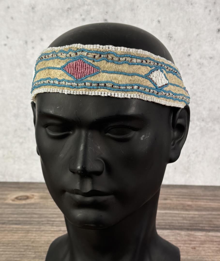 Native American Indian Beaded Head Band (1 of 5)