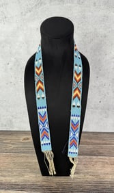 Blackfoot Native American Indian Beaded Sash