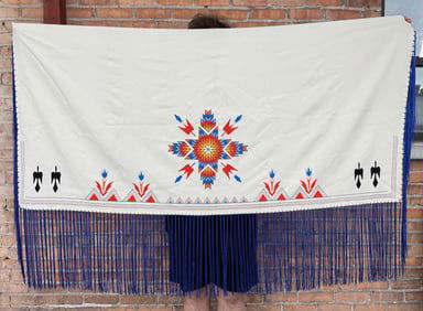Contemporary Native American Indian Dance Shawl
