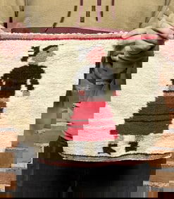 Navajo Pictorial Sampler Female Dancer Rug