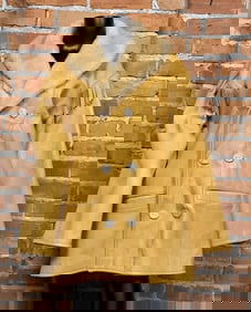 Custom Made Elk Leather Jacket Coat