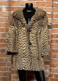 Leopard Fur Jacket Montana Residents Only