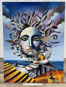 Jeshua de Los Angeles Murillo Medusa Painting