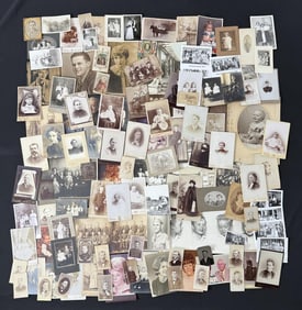 Large Collection of Antique Photographs
